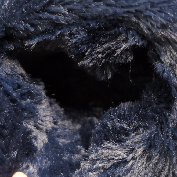 Muk Luks Melinda Womens Dark Sapphire Blue Bootie Slippers. NWOT - Picture 14 of 16